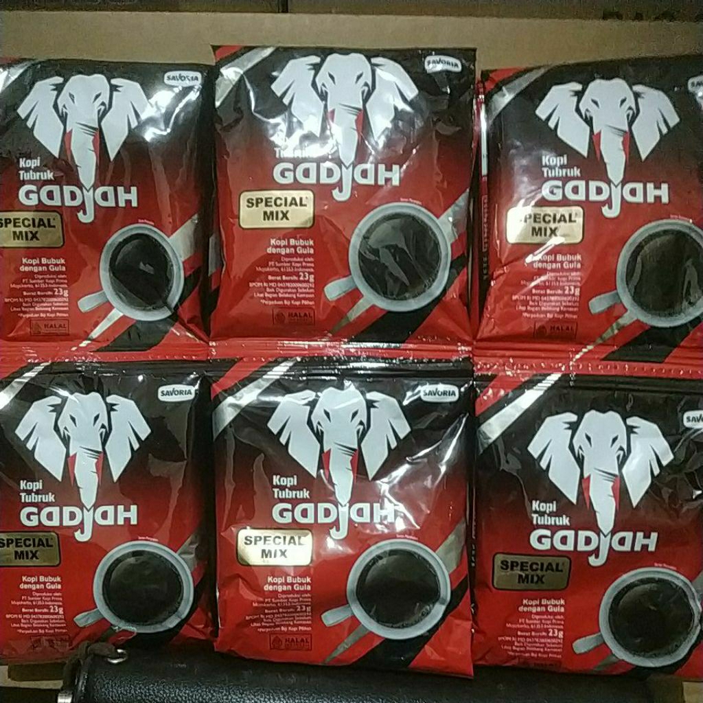 

Kopi Tubruk Gadjah Special Mix 1Renteng (10x23g)