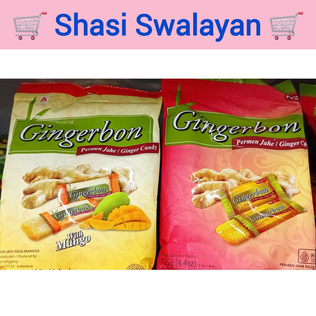 

GINGERBON Permen Jahe 125 Gram