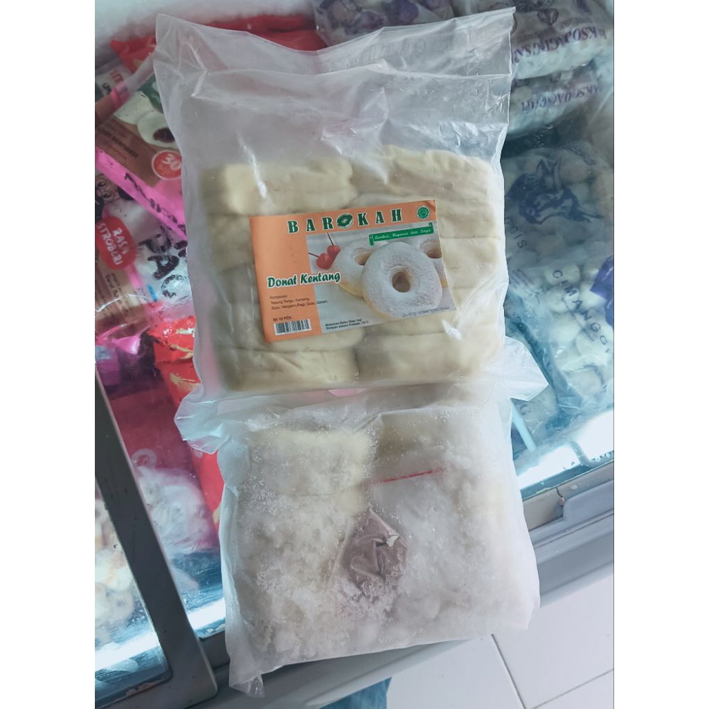 

Barokah Donat kentang 10pcs dan 20pcs Zabir Frozen Food