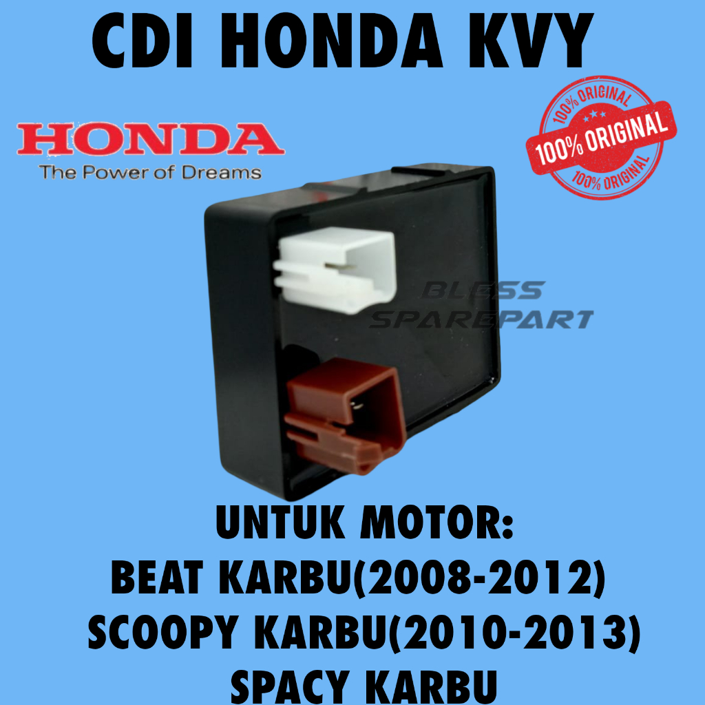 ORIGINAL ASLI CDI KVY HONDA ASLI BEAT KARBU/SCOPPY KARBU/SPACY KARBU