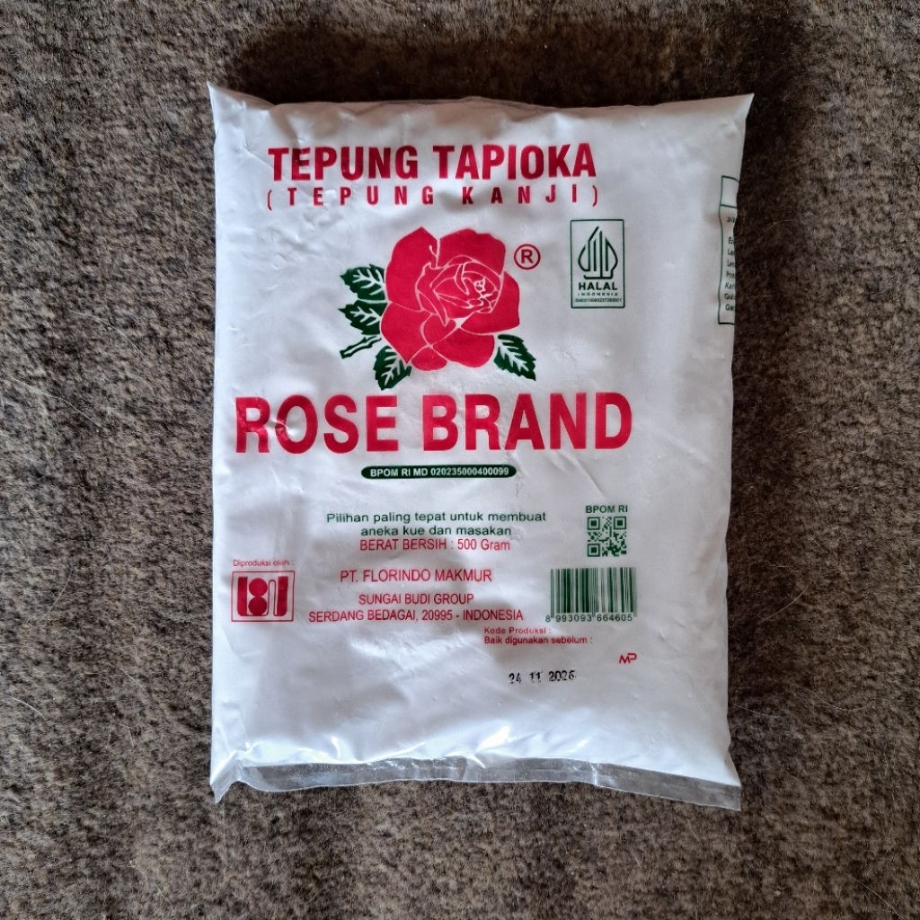 

ROSEBRAND ~ TEPUNG TAPIOKA 500GR