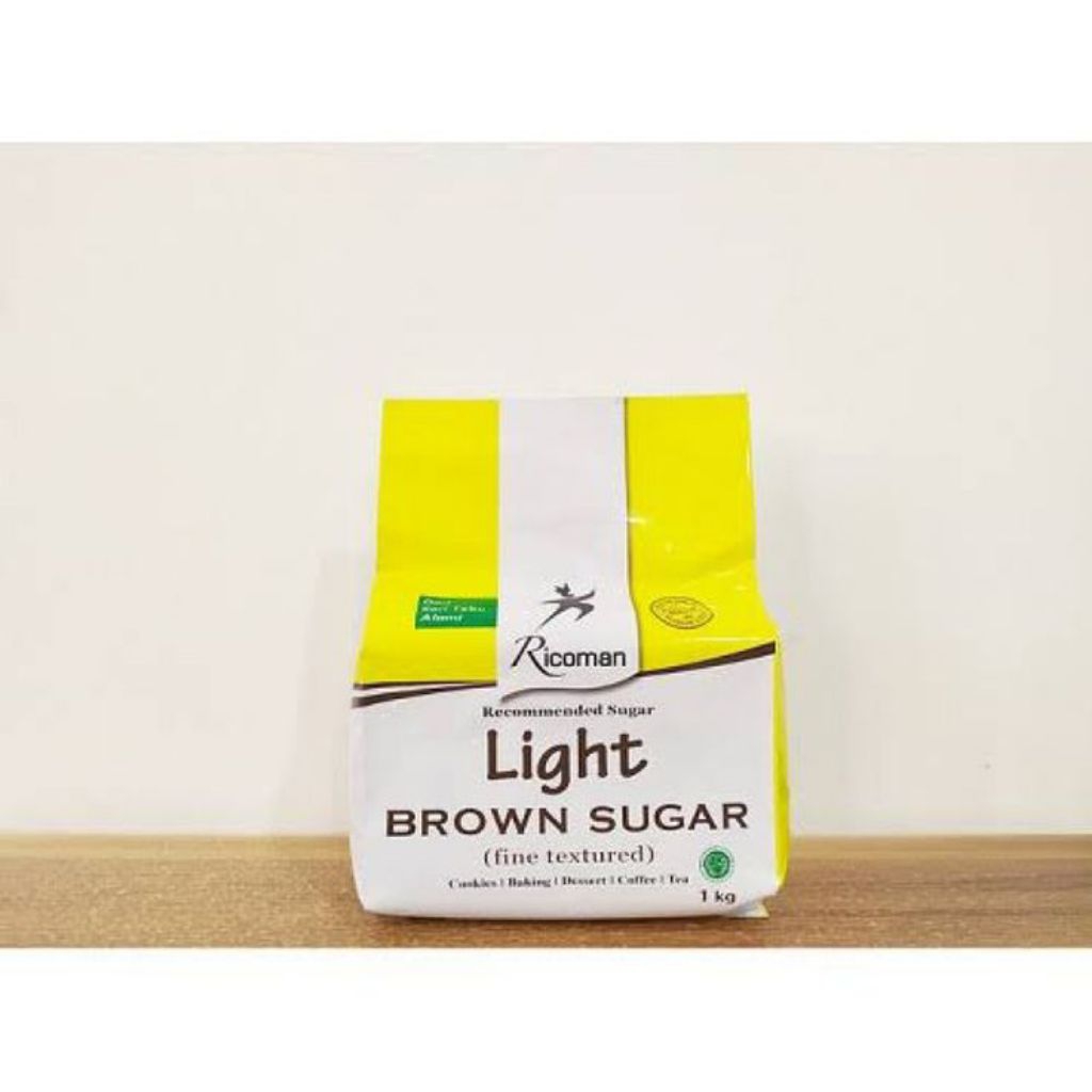 

Ricoman Light Brown Sugar 1kg