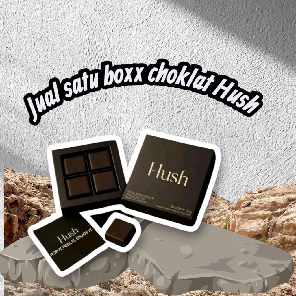 

isi 1boxx.Coklat Hash Eceran Chocolate Cemilan Cokelat Manis Lezat Hush Food Snack Makanan Camilan Kering