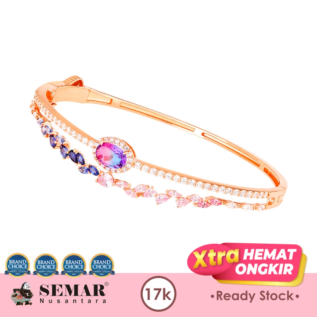 Gelang Emas Orola Desire Bangle Collection Gold 17K Semar Nusantara