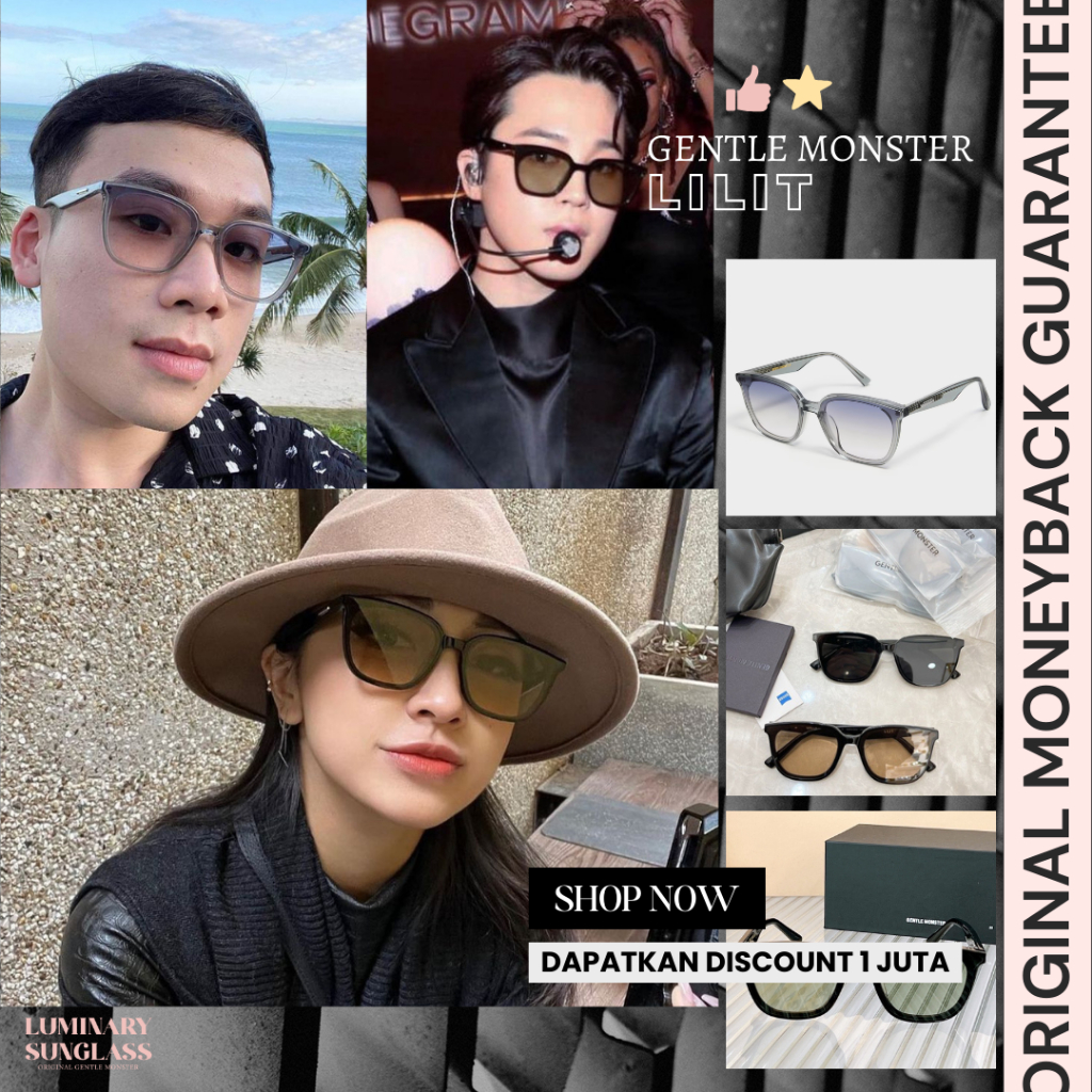 [ORIGINAL] GM Lilit Sunglasses / Kacamata Hitam / Glasses