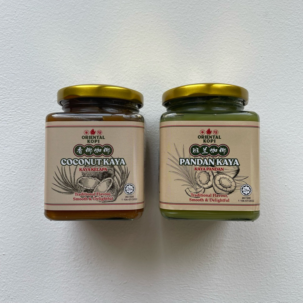 

ORIENTAL KOPI Selai Kaya Kelapa & Kaya Pandan - READY