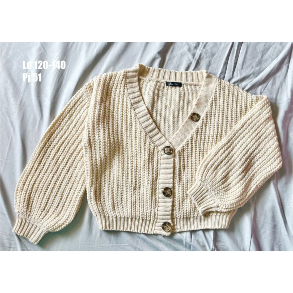 cardigan rajut preloved thrift PL