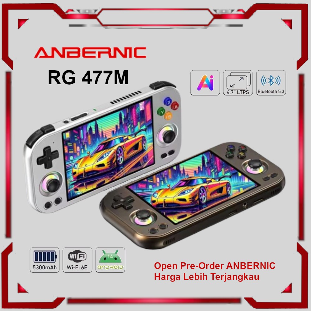 ANBERNIC RG477M / RG556 / RG557 / RG Slide Portable Handheld Video Game Console Android System