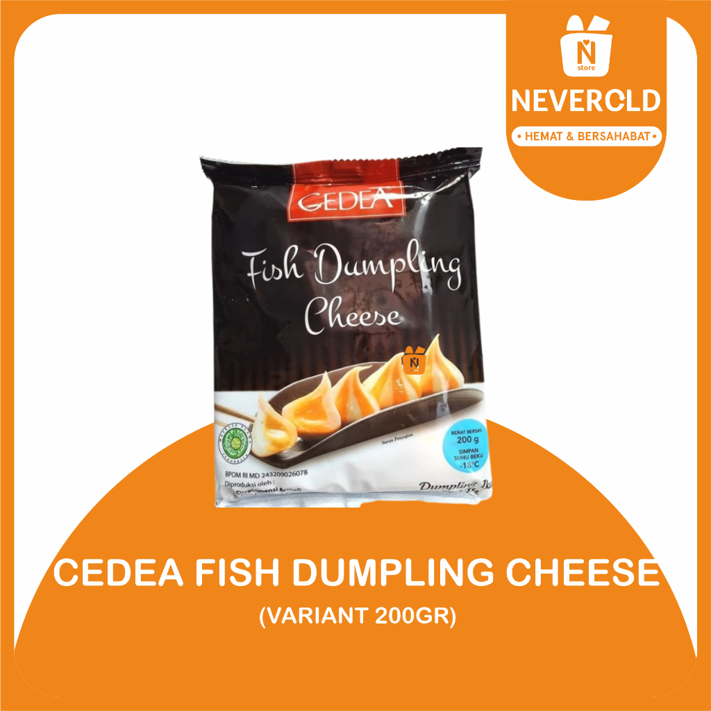 

CEDEA FISH DUMPLING CHEESE 1 PACK ISI 10 @200GR