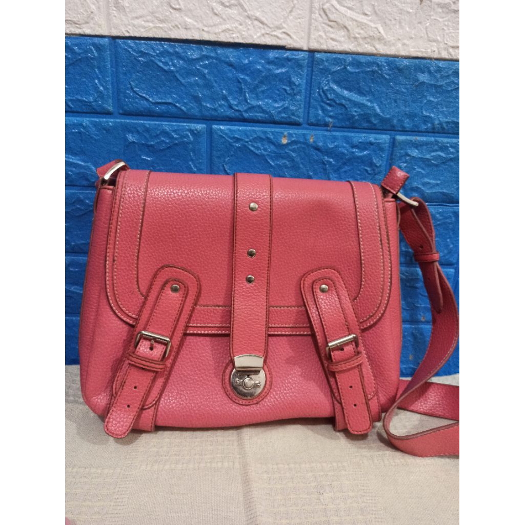 Preloved Sling Bag Pink – Chloe KW Super Tas Vintage