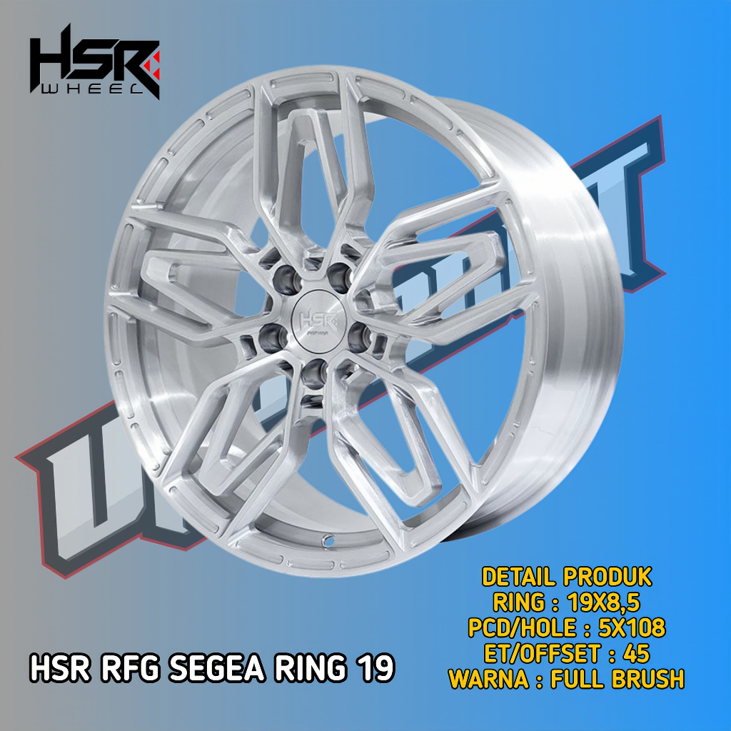 VELG MOBIL CHERY J6 RING 19 PCD 5X108 FULL BRUSH LIMITED EDITION