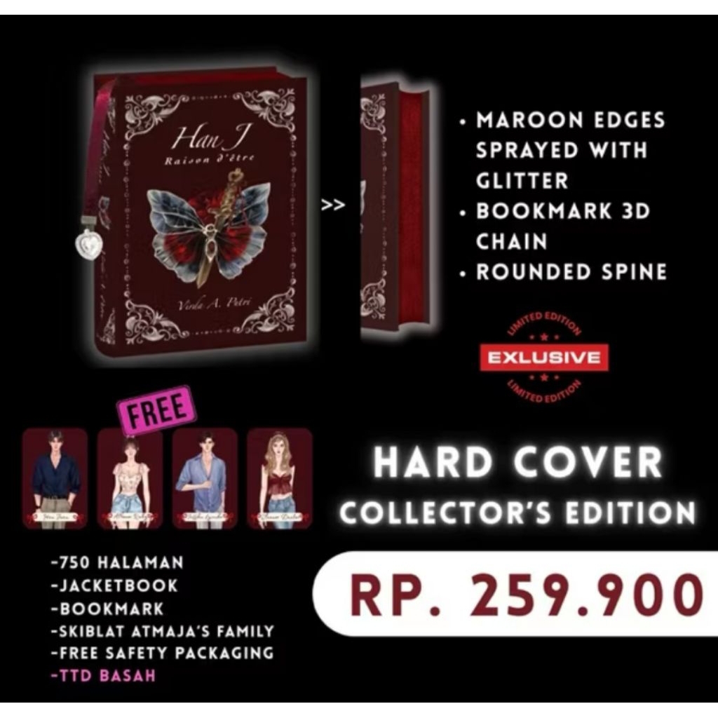 READY Buku Novel ORIGINAL Han J by Virda A. Putri