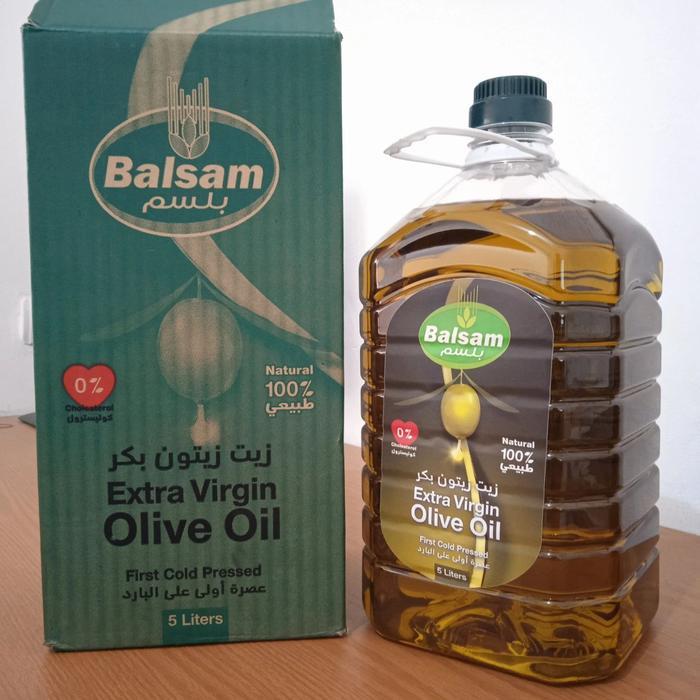 

Minyak Zaitun ASLI Original 100% untuk Konsumsi Sehari Hari Balsam Extra Virgin Olive Oil 5 Liter – 100% Alami, Cold Pressed, Bebas Kolesterol, Kualitas Premium