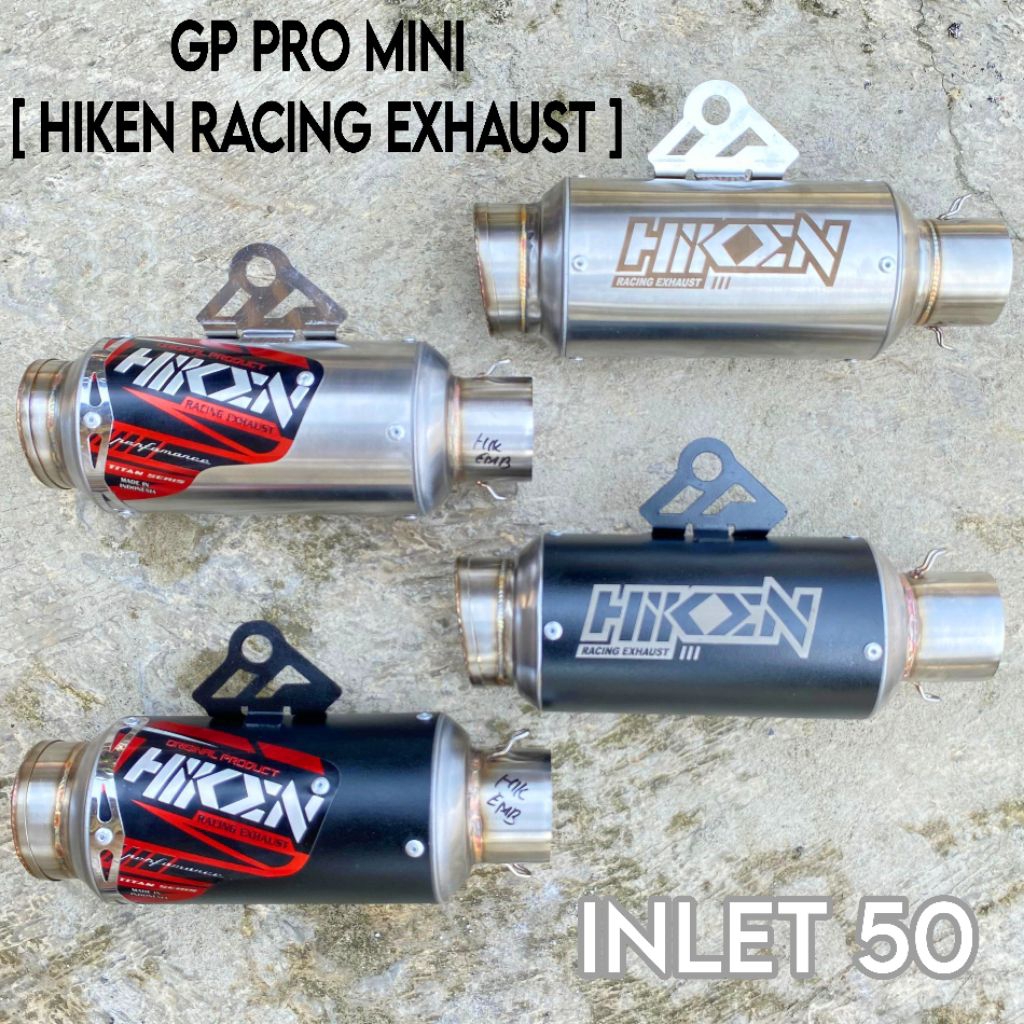 knalpot gp pro mini hiken racing exhaust