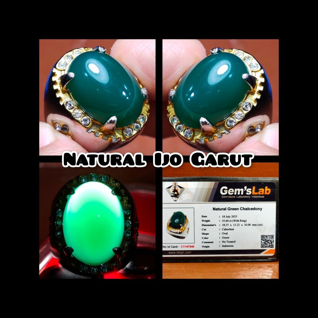 NATURAL IJO GARUT OHEN KRISTAL