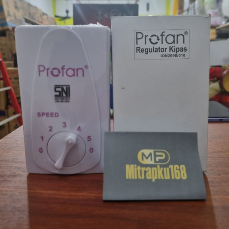 Dimmer Kipas Angin 5 Kecepatan Profan / Saklar Kipas Angin