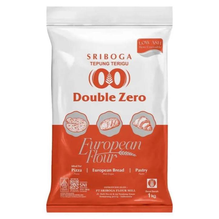 

SRIBOGA DOUBLE ZERO TEPUNG TERIGU KEMASAN 1 KG