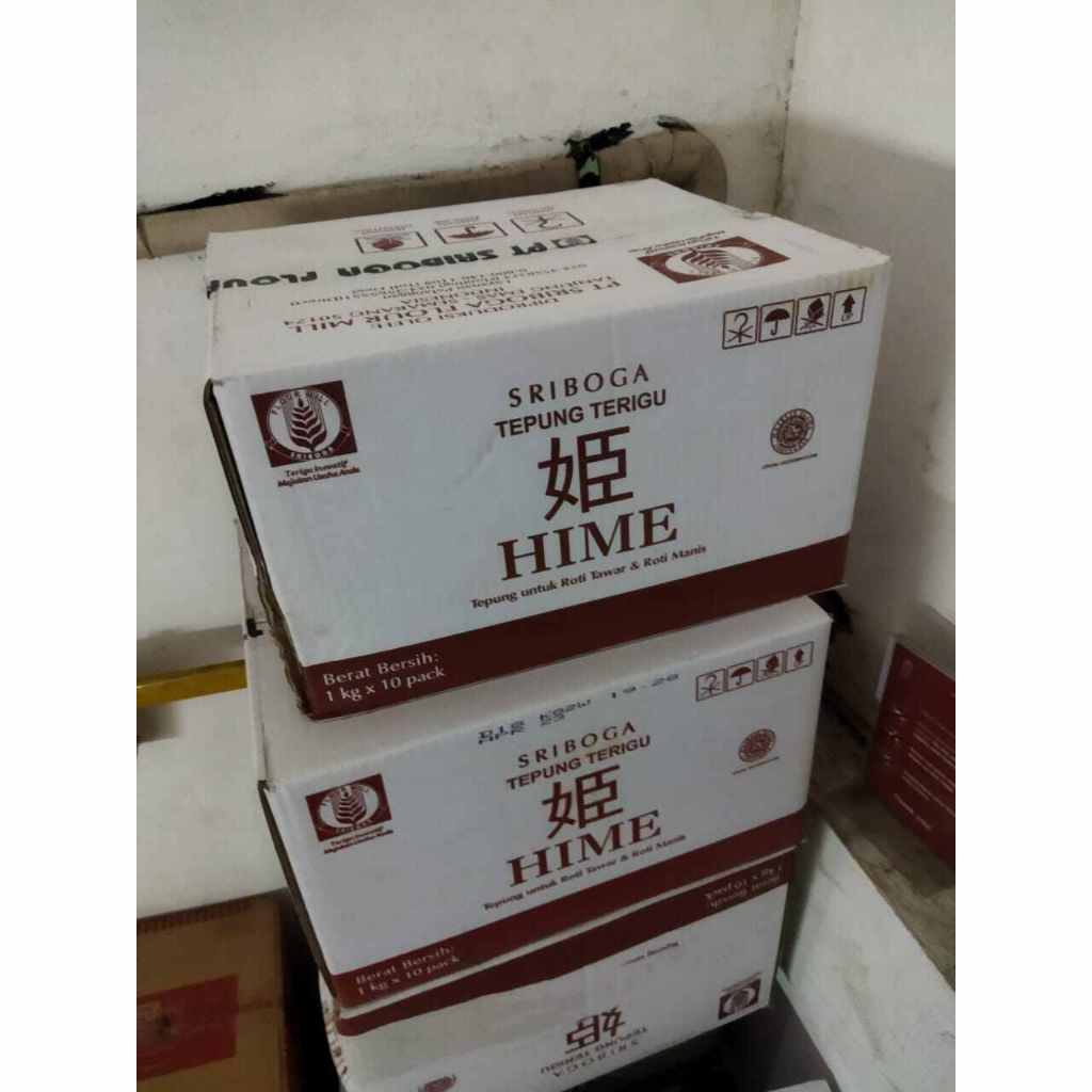 

SRIBOGA HIME TEPUNG TERIGU 1 KG x 10 PER KARTON