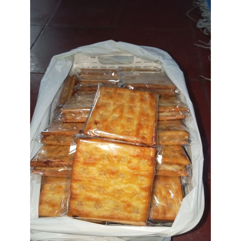 KUE GABIN FLA SUSU SATU PAK ISI 10/ GABIN FLA SUSU ENAK RENYAH