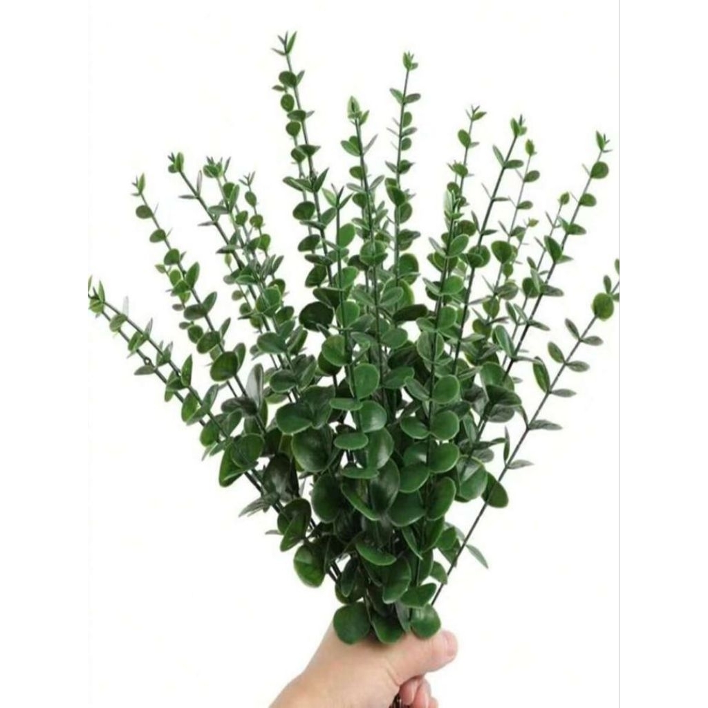 D'EMPRESS bunga eucalyptus artificial bunga plastik bunga artificial termurah grosir bunga artificia