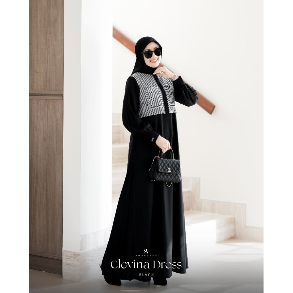 SHARAREA/Clevina dress by Shararea/Dress only/Dress premium/Dress terbaru