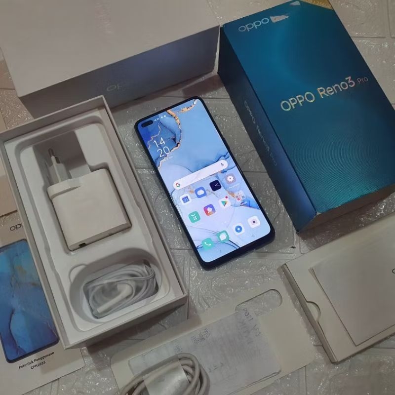 OPPO RENO 3 RAM 8/128 & RENO 3 PRO 8/256 BEKAS MULUS NO MINUS