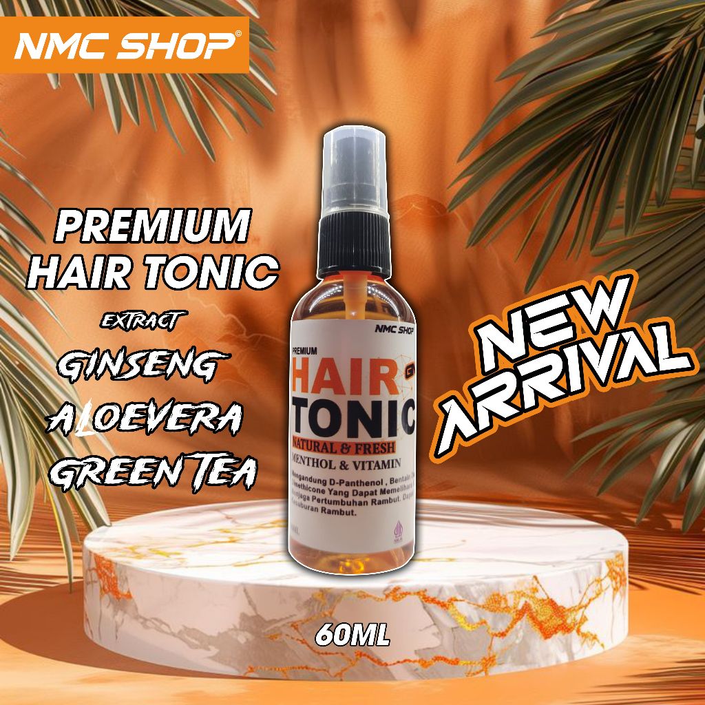 NMC SHOP HAIR TONIC PELUMAS RAMBUT PRIA WANITA KUALITAS PREMIUM