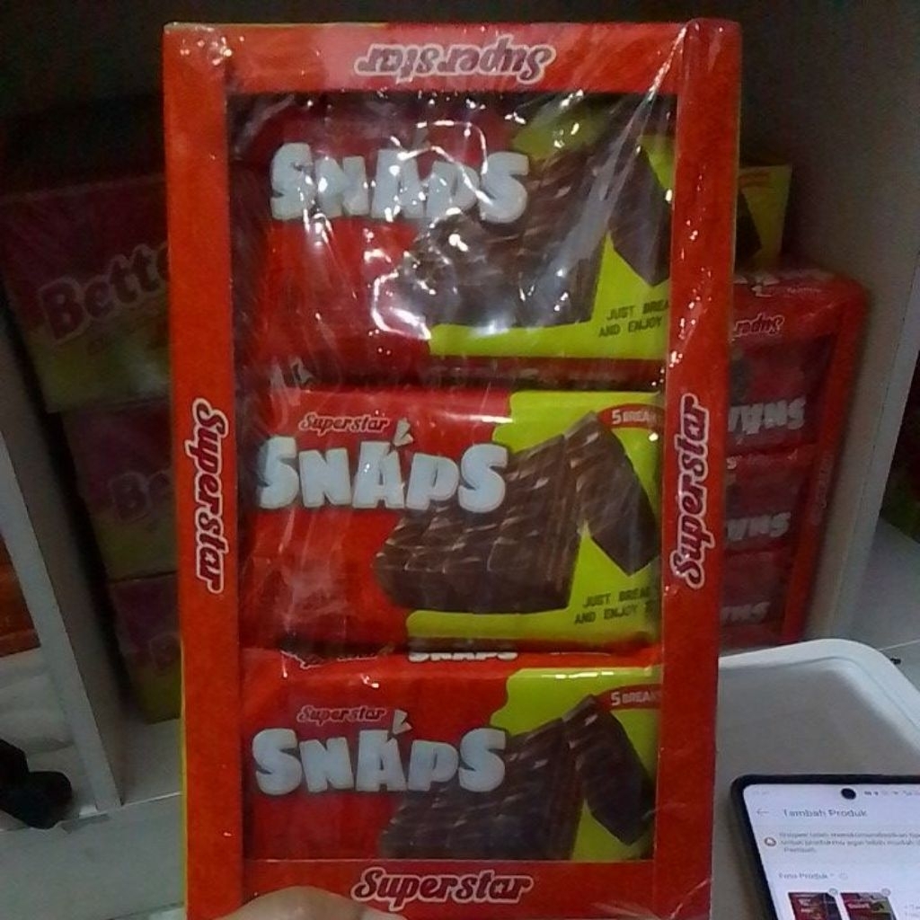 

superstar snap snack
