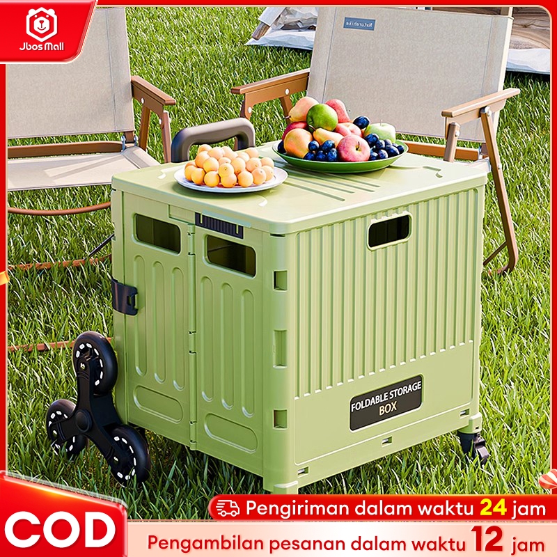 Troli Lipat Trolley Pet Stroller Troli Koper Keranjang Lipat Koper Lipat koper Belanja