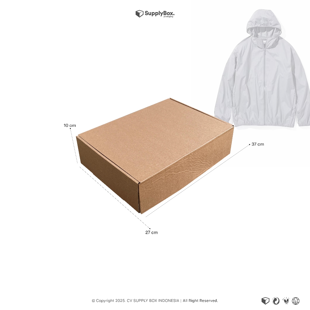 

KARDUS BOX PACKAGING 37 x 27 x 10 CM | Dus Box | Kardus Box | Custombox