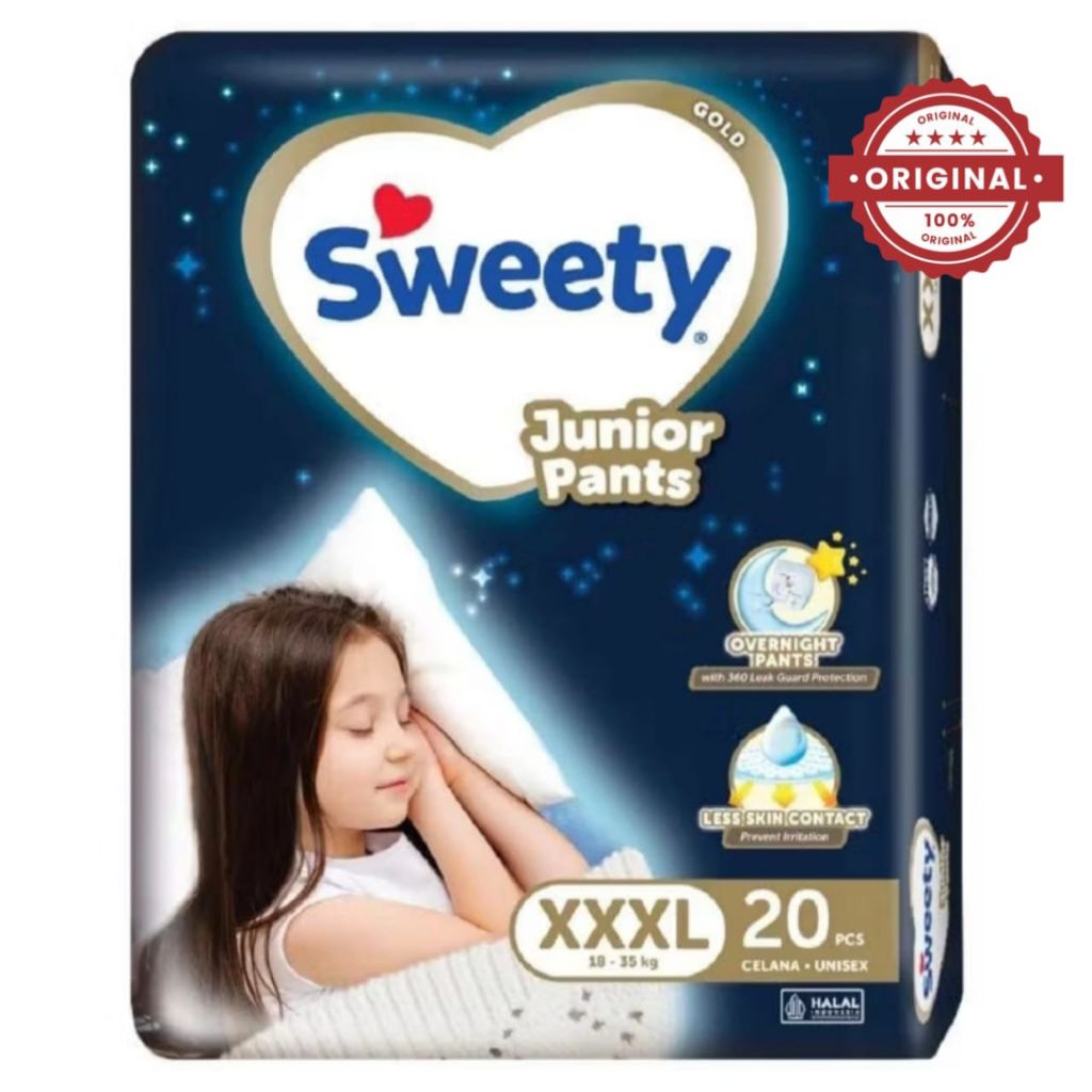 Sweety Gold Junior Pants XXXL 20 popok XXXL20