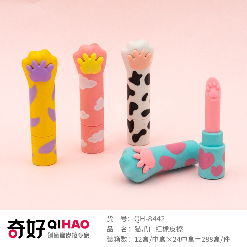 

Penghapus pensil bentuk Tulang Paw Paw Lipstick Bone Eraser Penghapus Lucu Penghapus Besar