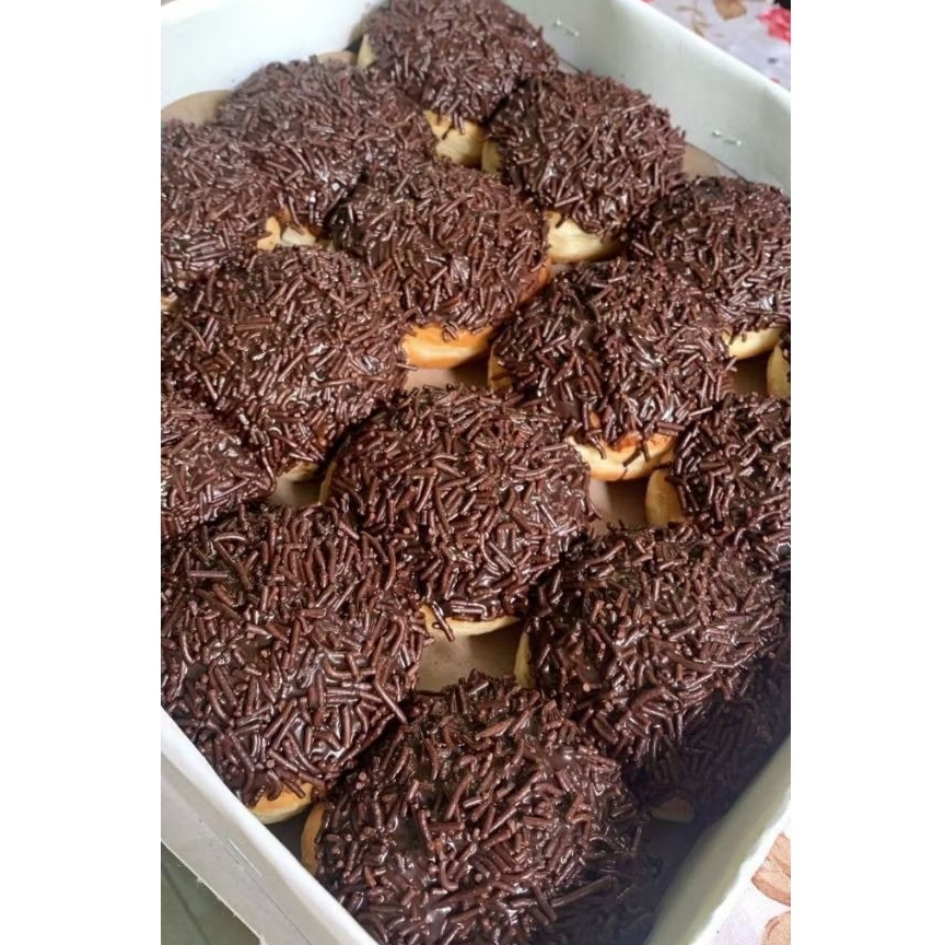 

Donat meses coklat mini isi 16 pcs