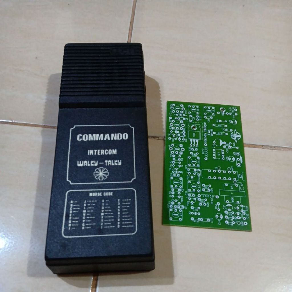 [KASBAH OUTDOOR] pcb dan box intercom walky talky 27 mhz cb radio jadul