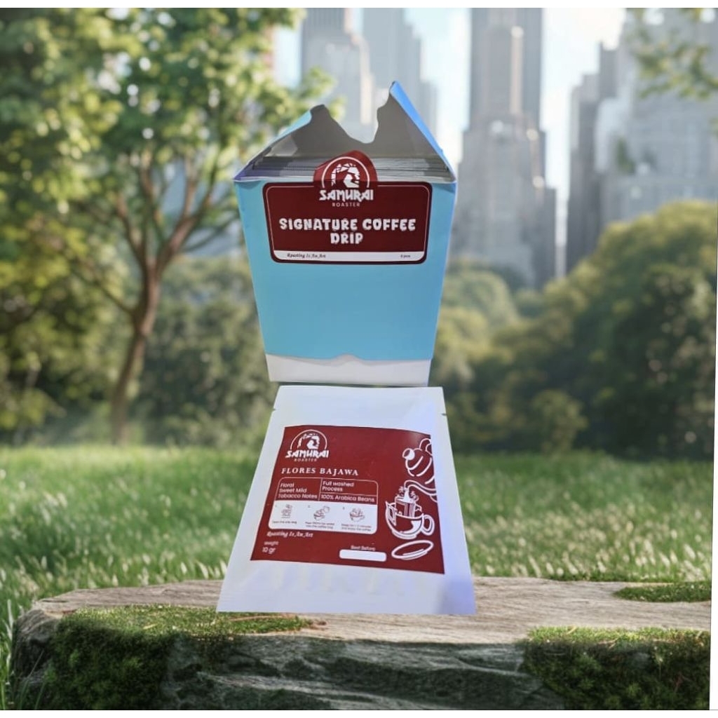 

samurai roasted signature coffee drip