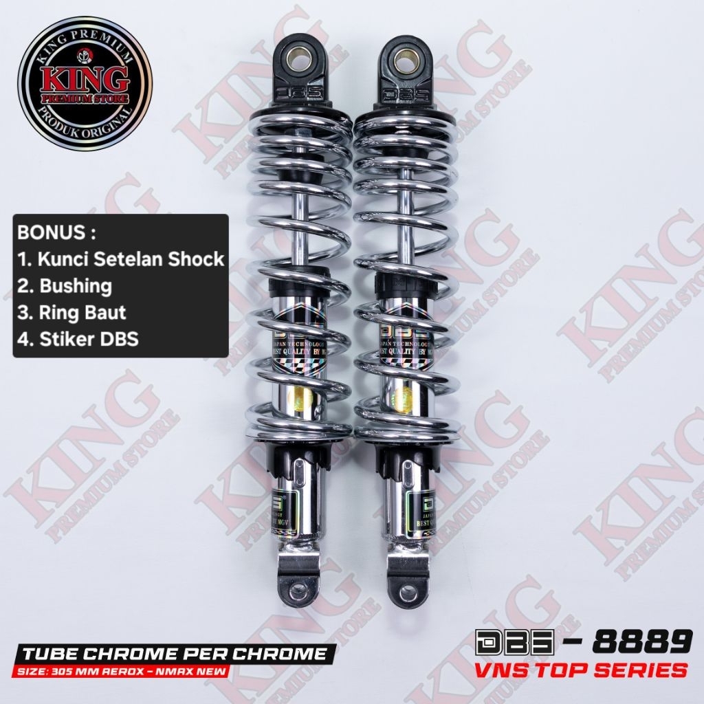 DBS Shock Aerox Nmax Honda PCX Nouvo DBS 8889 TOP