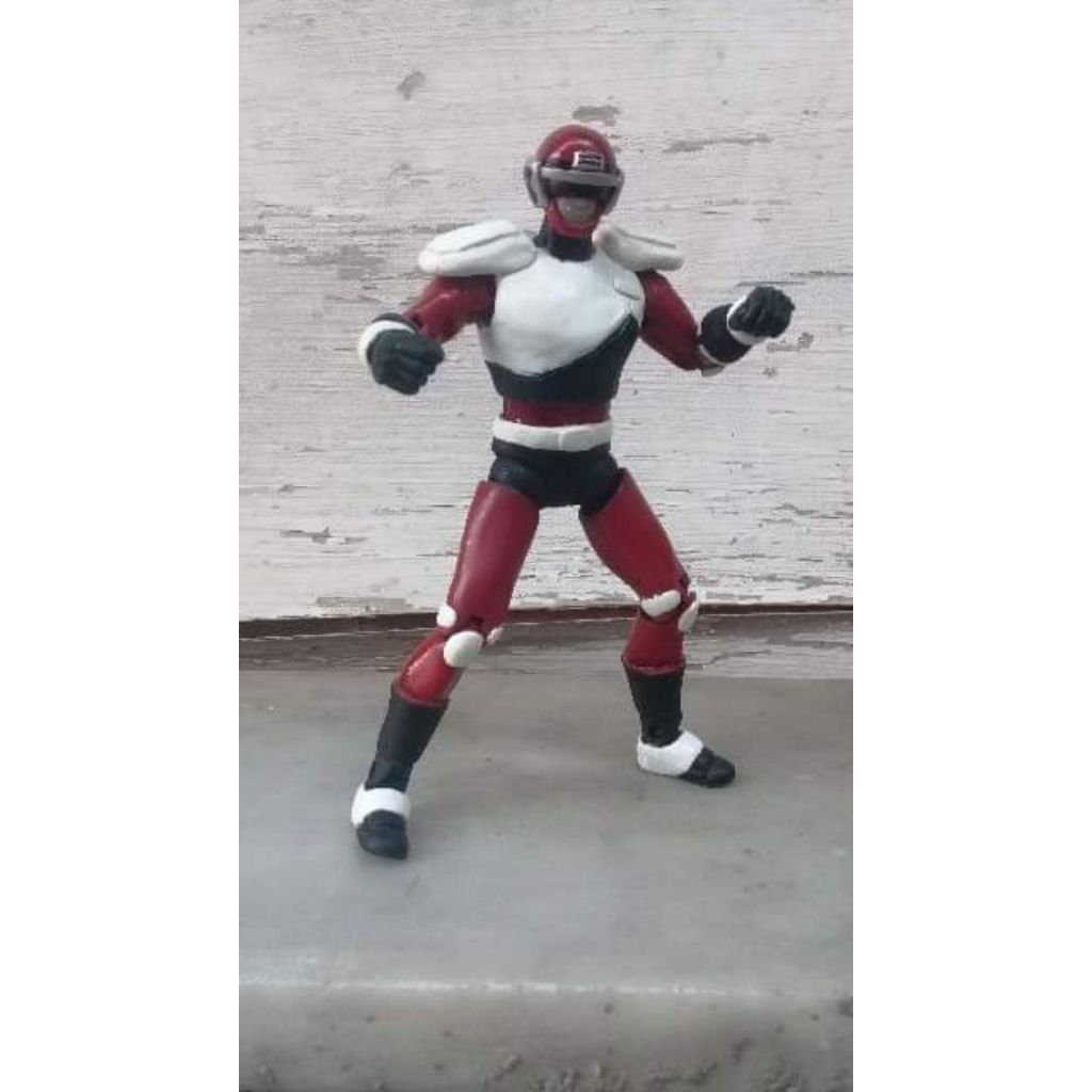 action figure custom bycrossers # Kamen rider power rangers metal Hero jadul vintage toys mainan law