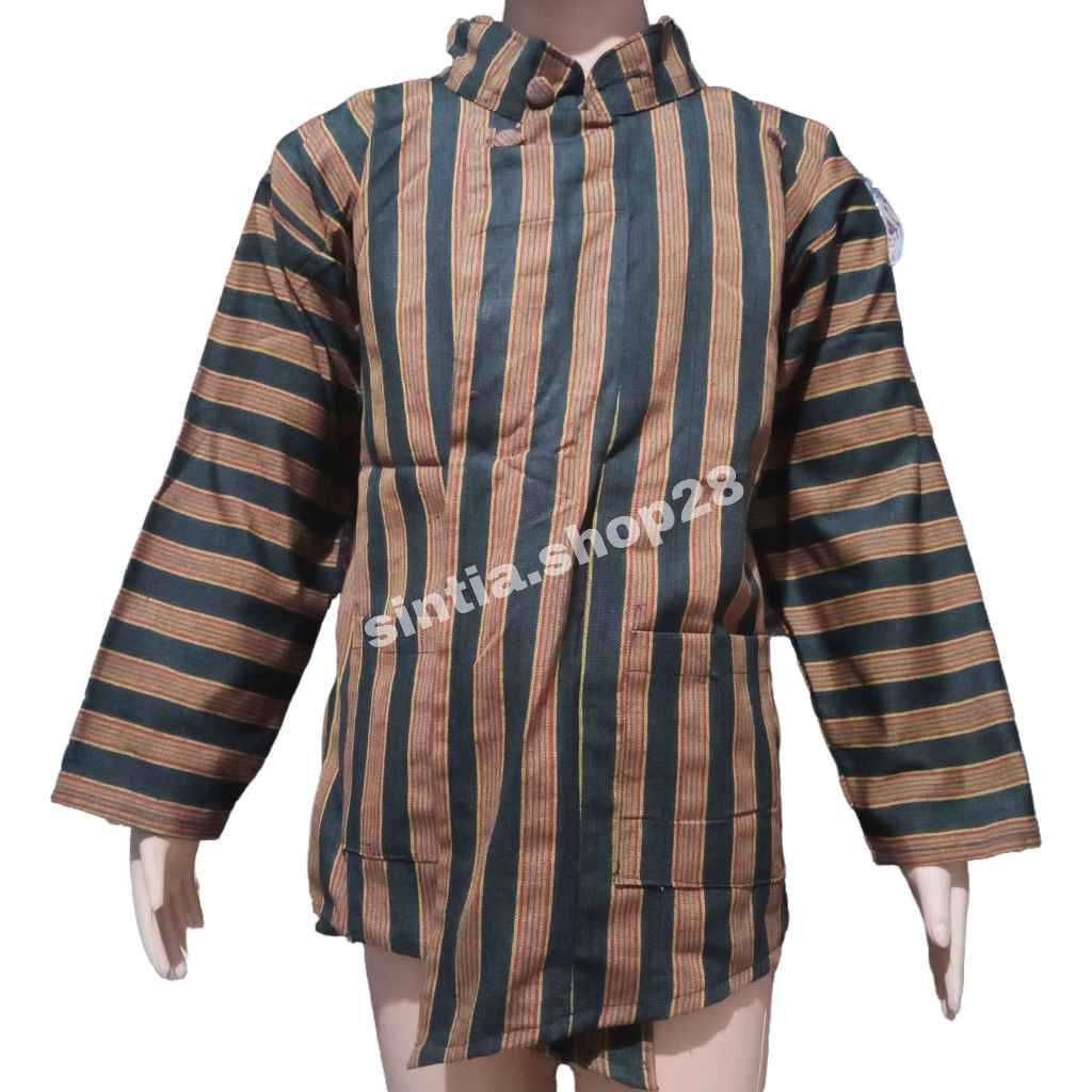 Baju Surjan Lurik Anak / Surjan Lurik Laki-Laki / Lurik Anak