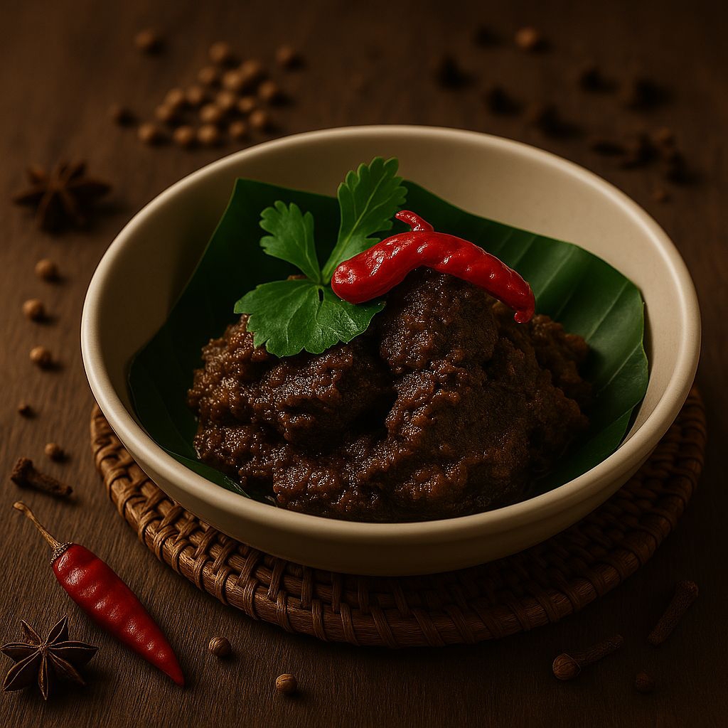 

rendang daging padang khas Payakumbuh