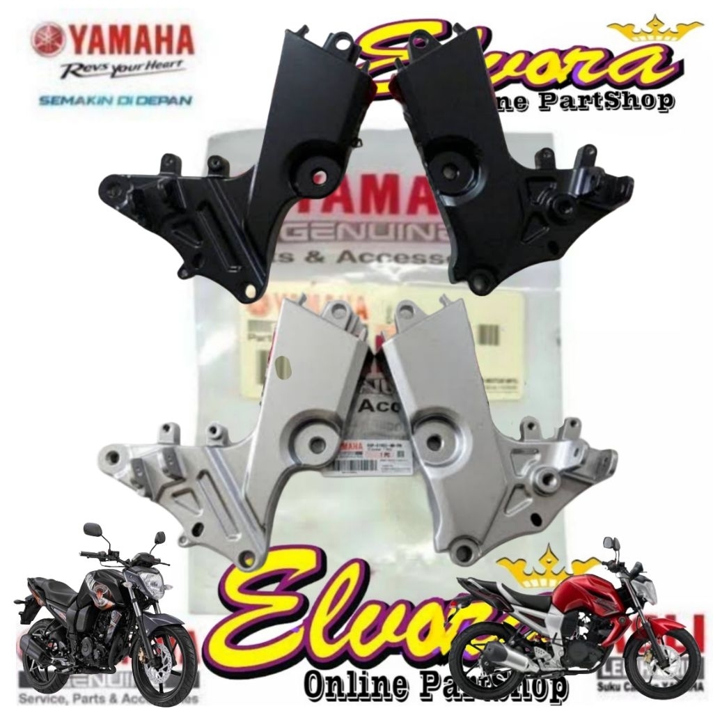 Dudukan footstep depan kanan kiri yamaha Byson karbu Original 45P-F7452 45P-F7462