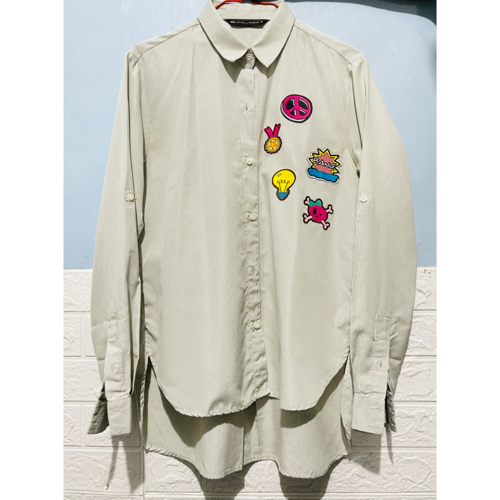 Kemeja Salur BENHILL Woman Preloved