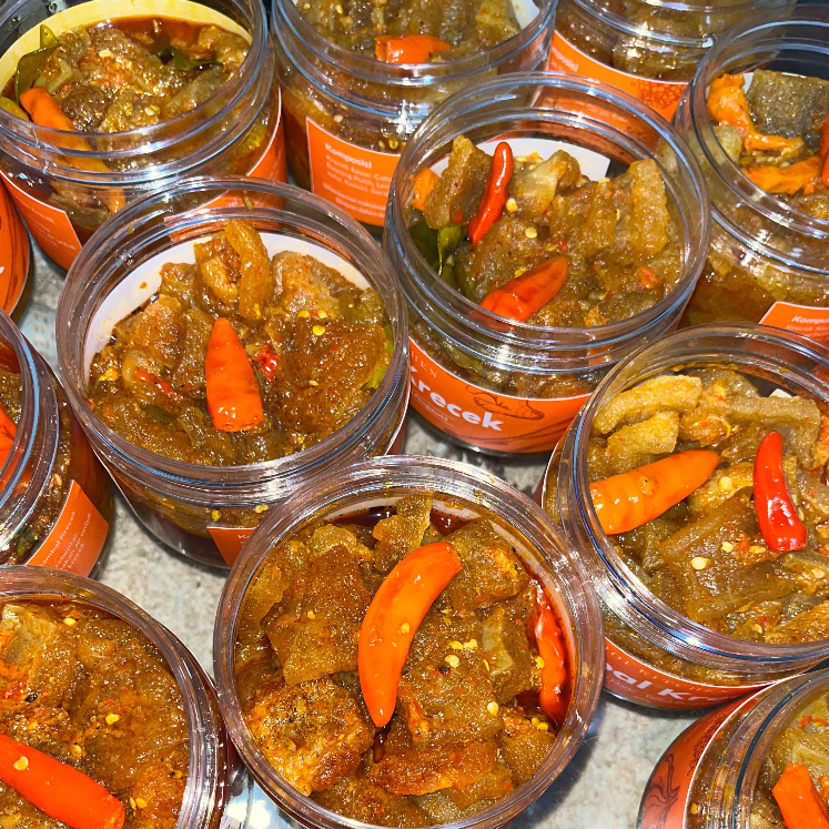 

READY!! Sambal Krecek - Sambal krecek untuk lauk siap saji 300gr