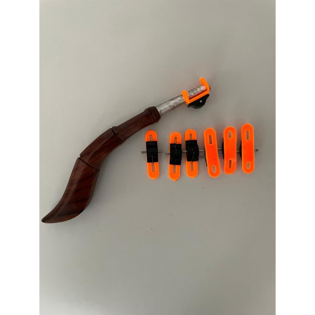 KARET SENSITIF SAKA HOLDER PION JORAN TIMBANG CABUT PAHUL ANTI BADAI ORANGE