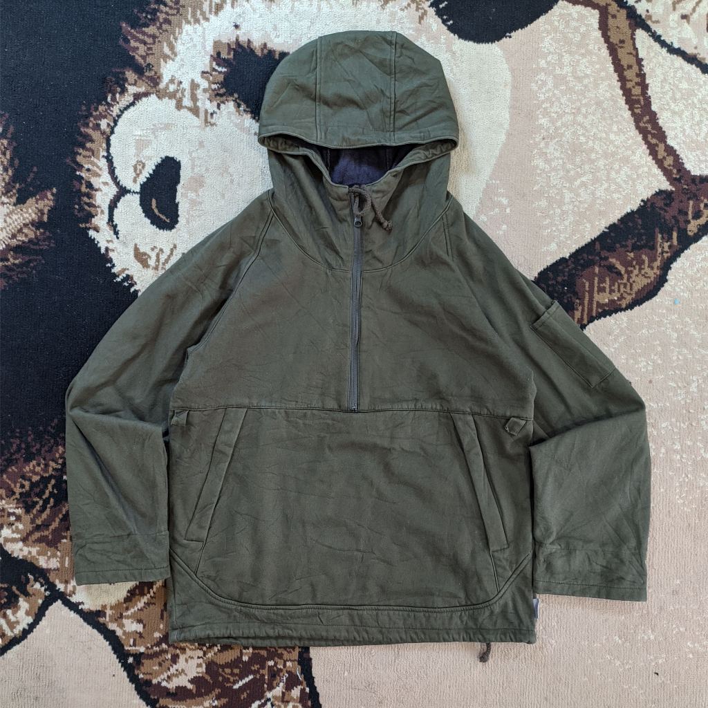 Jaket Kanvas Halfzip Fieldcore Army Jacket