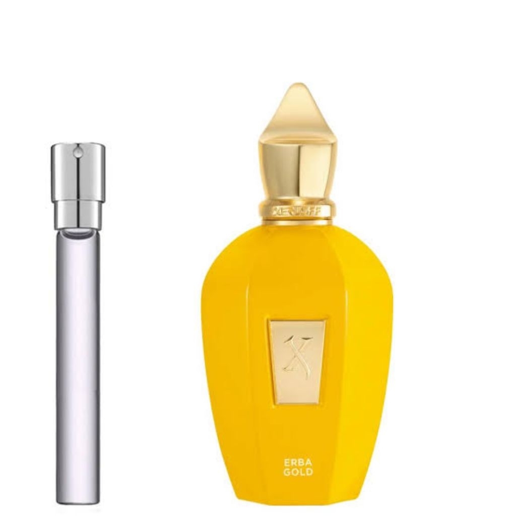 Decant XERJOFF ERBA GOLD 10ML Italian Luxury Perfume