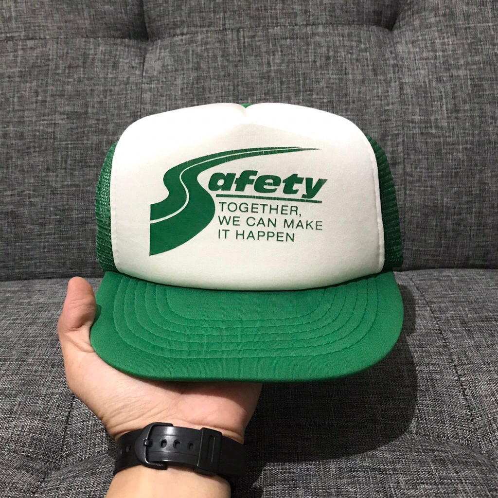 SAFETY - VINTAGE TRUCKER HAT