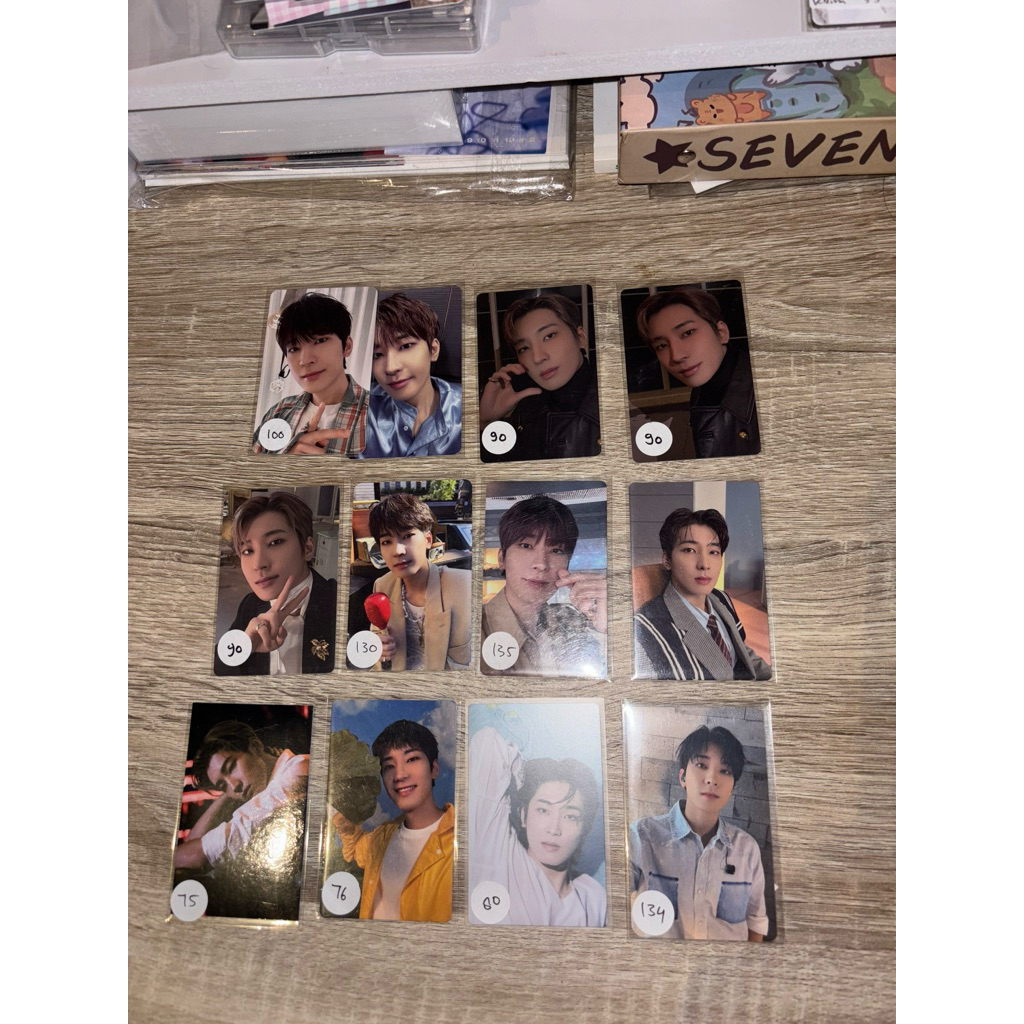 [READY STOCK] Photocard SEVENTEEN AAB Wonwoo/jeon wonwoo