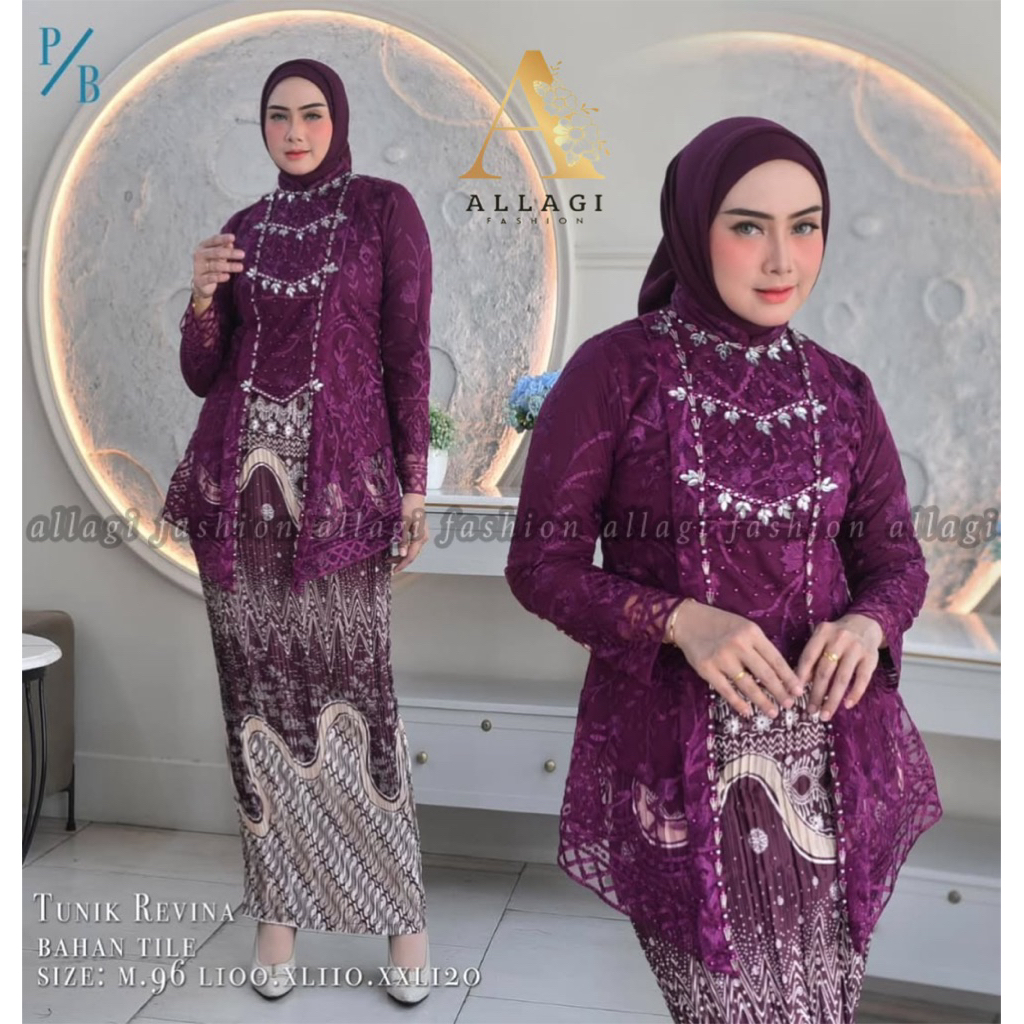 Set Kebaya modern - Kebaya Wisuda - Kebaya Pesta - Kebaya Lamaran Modern - Kebaya Wisuda Modern
