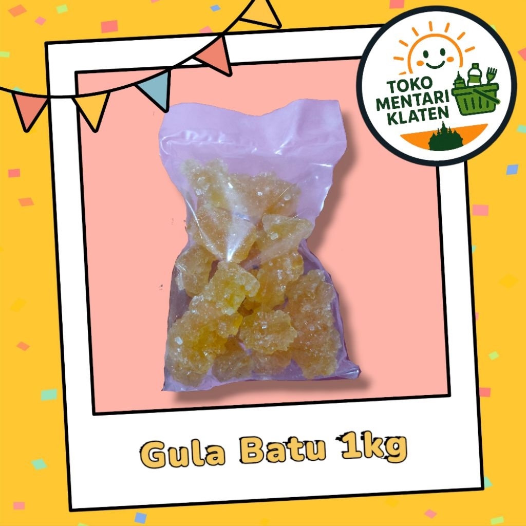 

Gula Batu Kristal 1kg - Manis Alami dan Sehat