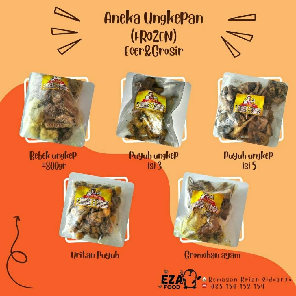 

UNGKEPAN FROZEN || BEBEK UNGKEP || PUYUH UNGKEP || URITAN PUYUH